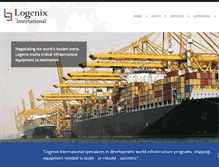 Tablet Screenshot of logenix.com